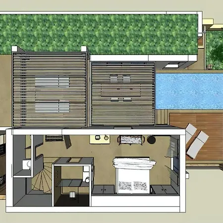 Excellent Halkidiki Residential 1 2 Bedrooms Stunning Sea View 빌라 오라누폴리